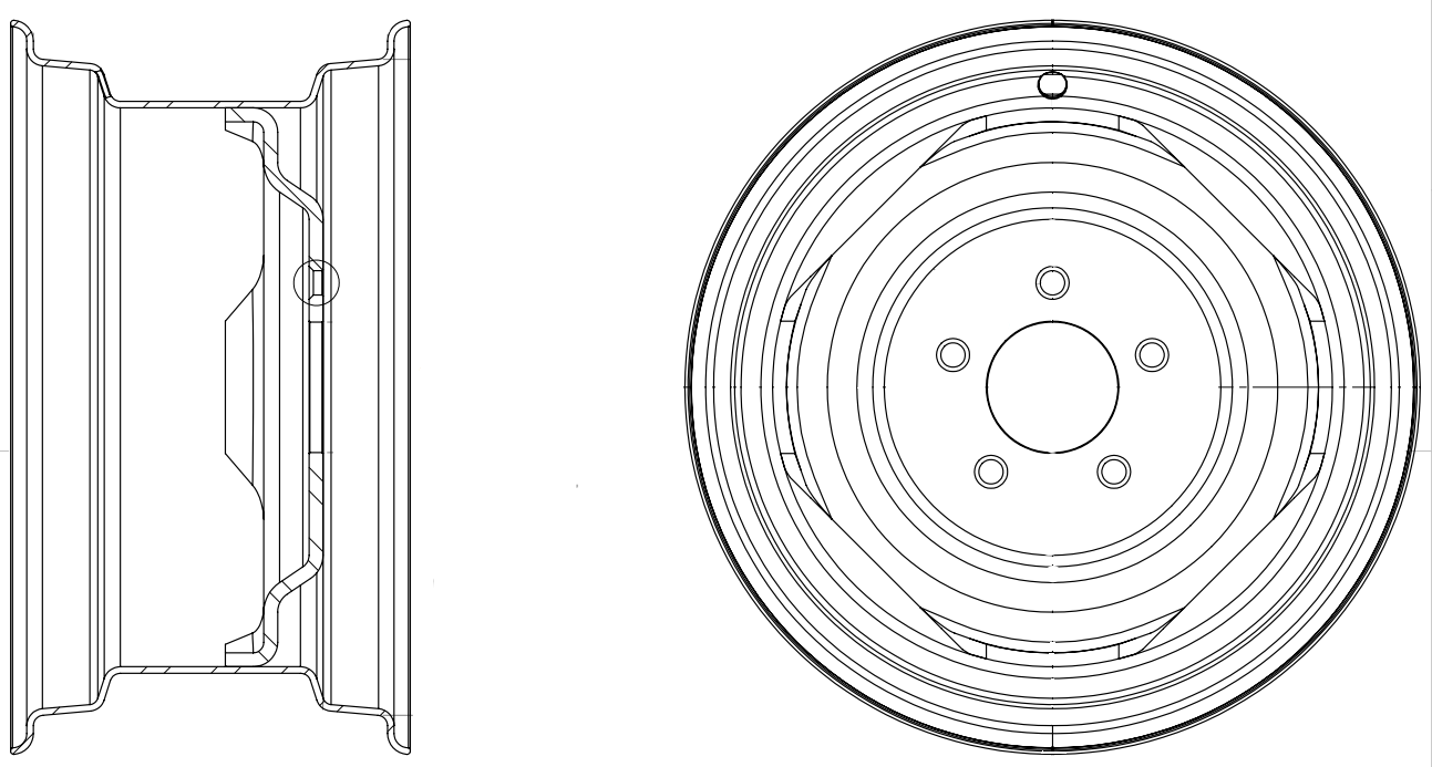 RODA  AGR. 8LB X 15